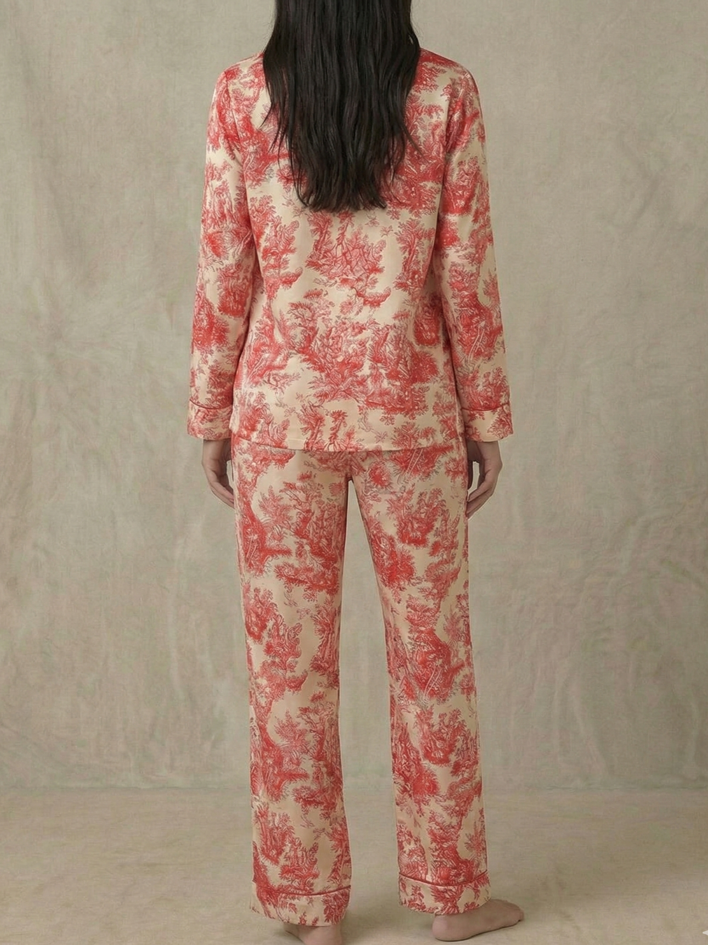 Pyjama -Rêve satiné CLEOETMOI. cleoetmoi