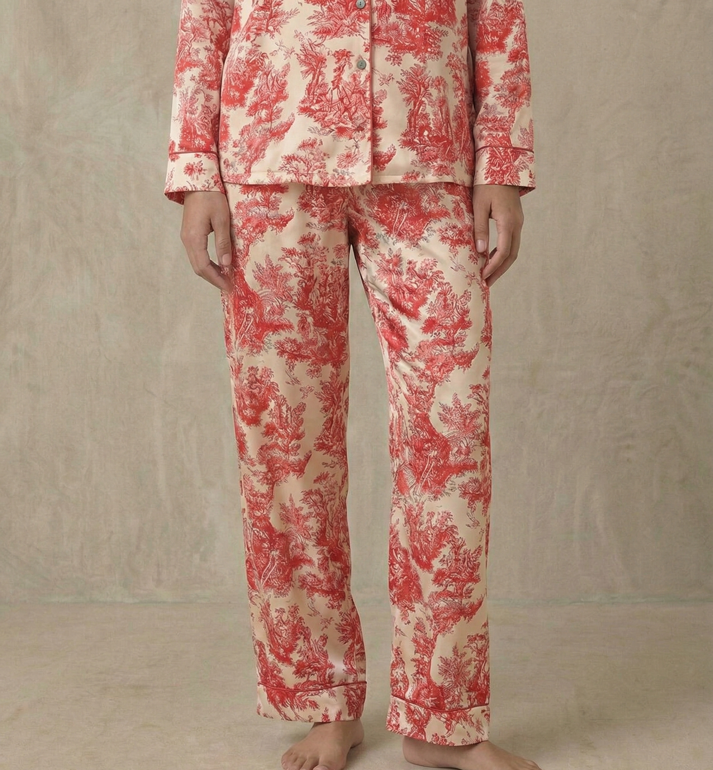 Pyjama -Rêve satiné CLEOETMOI. cleoetmoi