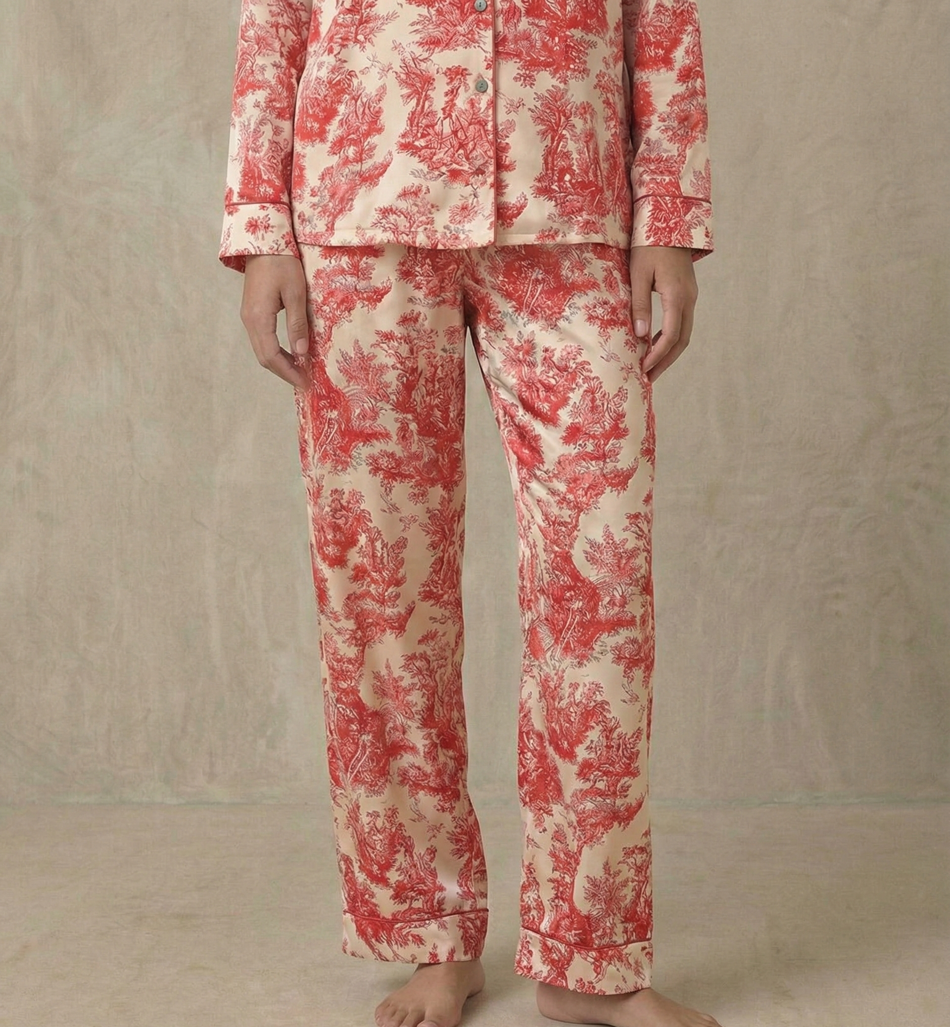 Pyjama -Rêve satiné CLEOETMOI. cleoetmoi