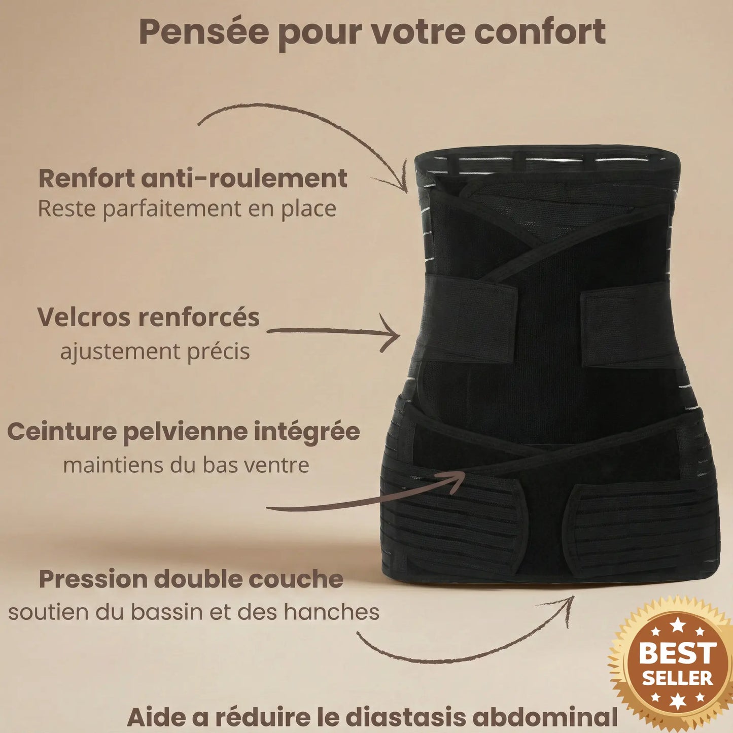 Ceinture Poste-Partum cleoetmoi
